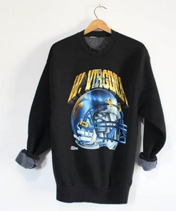 Vintage Style West Virginia University Mountaineers Sweatshirt, Comfortable And Stylish Shirt