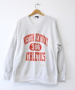 Vintage Style Western Kentucky University Hilltoppers Athletics Sweatshirt, Western Kentucky Sweater