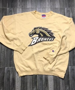 Vintage Style Western Michigan Bronchos T-Shirt Sweatshirt American Football Sweatshirt Sports Gifts