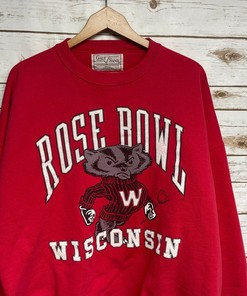 Vintage Style Wisconsin Badgers 1994 Rose Bowl Badgers Football Sweatshirt, Hoodie T-Shirt NCAA Gifts