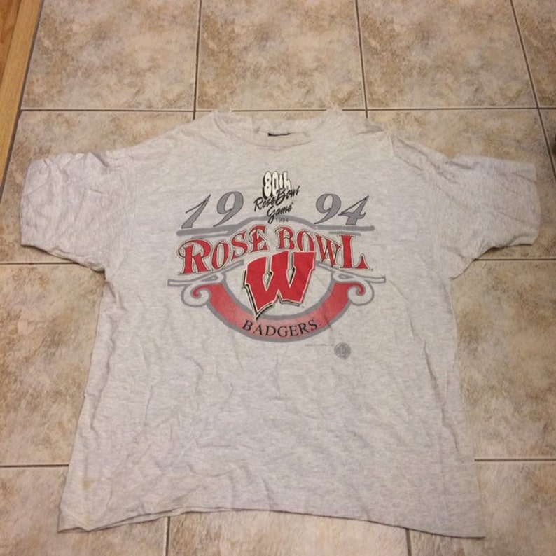 Vintage Style Wisconsin Badgers Rose Bowl 1994 Sweatshirt