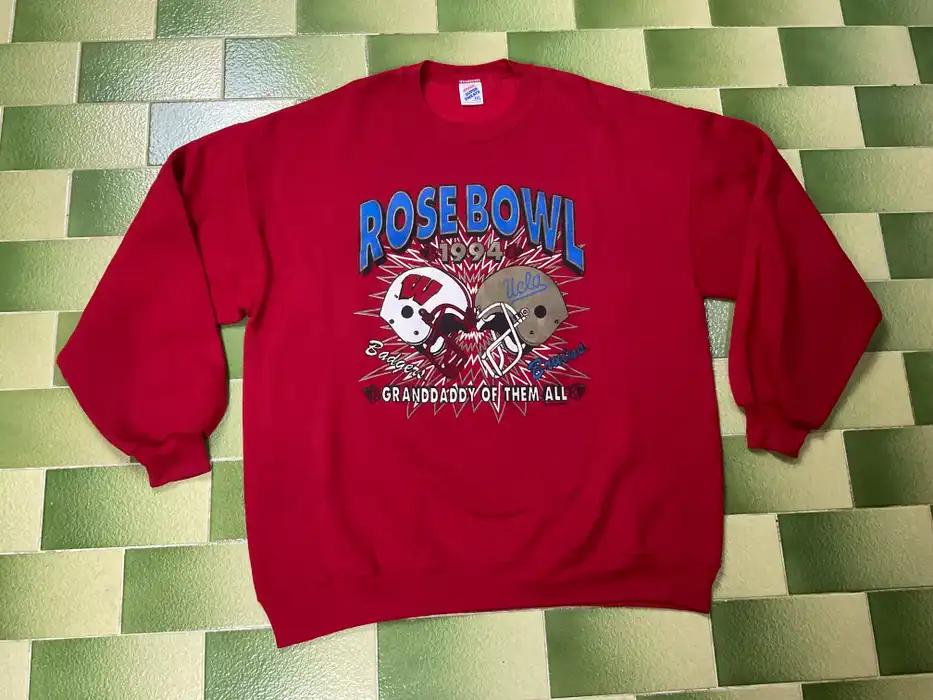 Vintage Style Wisconsin Badgers Sweatshirt - 1994 Rose Bowl Champs