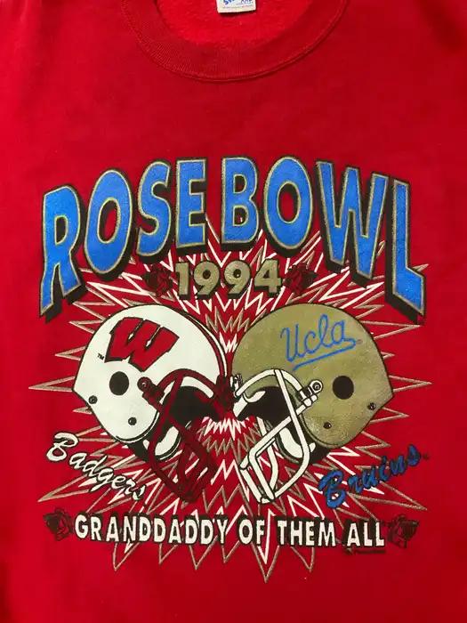Vintage Style Wisconsin Badgers Sweatshirt - 1994 Rose Bowl Champs - Image 2