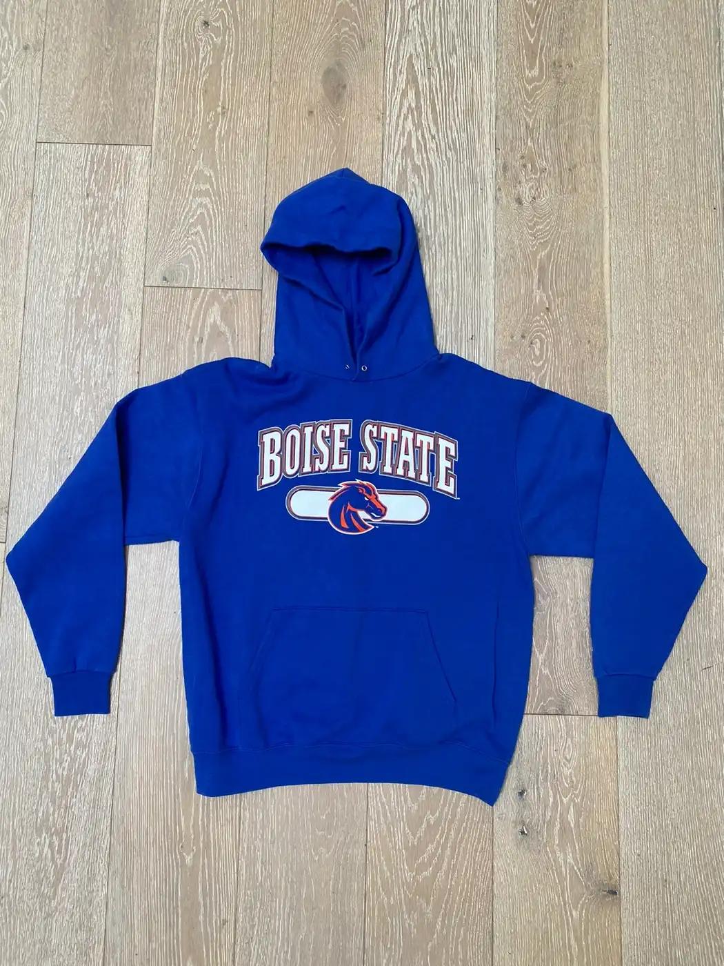Vintage Style Y2K Champion Boise State Broncos T-Shirt Sweatshirt American Football Sweatshirt Sports Gifts