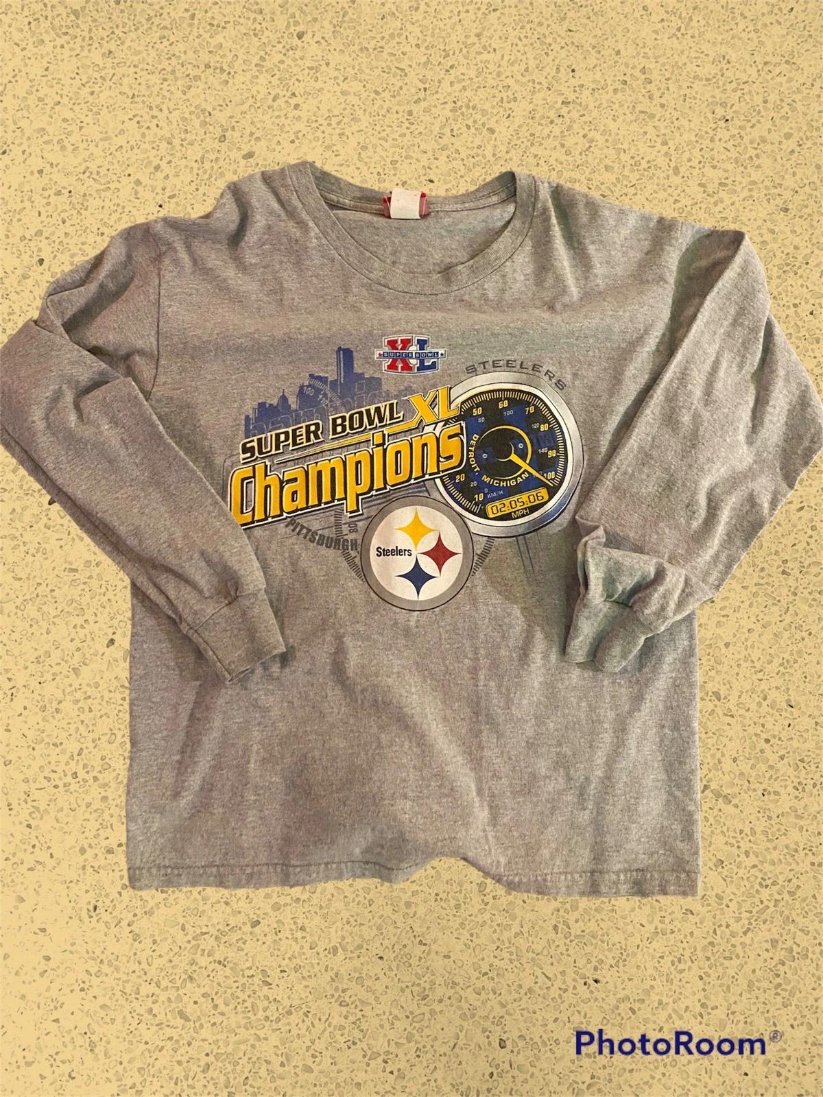 Vintage Style Y2K Pittsburgh Steelers Super Bowl Sweatshirt T-shirt Ideal Gift for NFL Fans