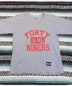 Vintage Style forty Niners NFL Sweatshirt T-shirt, NFL Football Teams Gifts For Fans