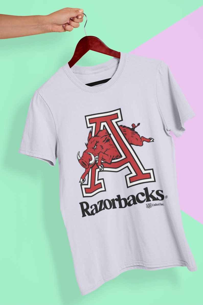 Vintage University Of Arkansas Razorbacks Sweatshirt, Arkansas Sweatshirt, Arkansas Shirt Show Your Razorbacks Pride - Image 2