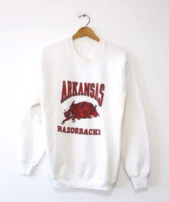 Vintage University Of Arkansas Razorbacks Sweatshirt Shirt Hoodie, Fan Gift