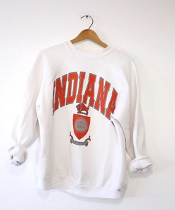 Vintage University Of Indiana Hoosiers Sweatshirt, Football Fan Shirt, University Football Fan Shirt