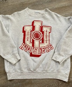 Vintage University Of Indiana Hoosiers Sweatshirt, Indiana Hoosiers Sweater