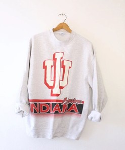 Vintage University Of Indiana Hoosiers Sweatshirt, Indiana Hoosiers Tshirt
