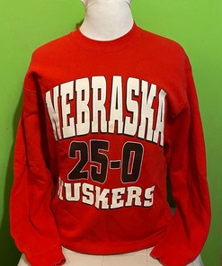 Vintage University Of Nebraska 1994 National Championship Football Ncaa College Sweatshirt Hoodie All Size