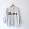 Vintage University Of Nebraska Cornhuskers Huskers Sweatshirt Hoodie, Ncaa Gist Fans