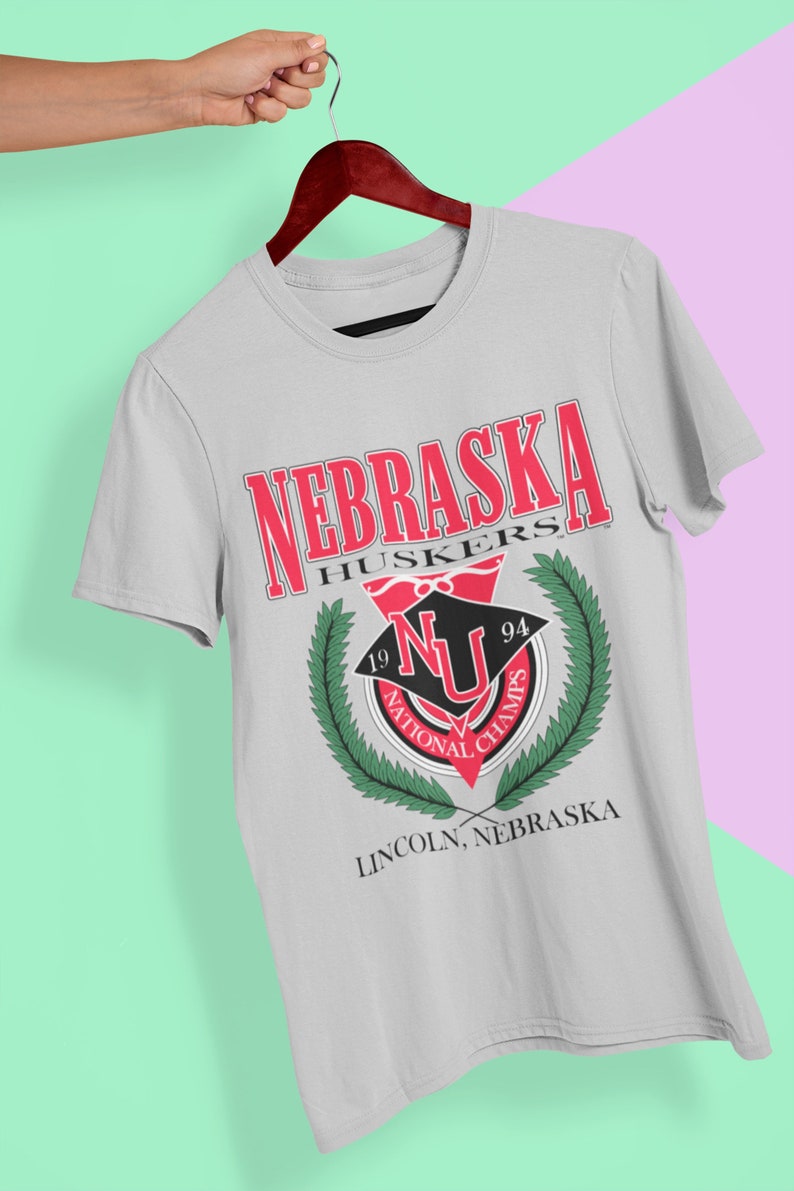 Vintage University Of Nebraska Cornhuskers Huskers Sweatshirt, Nebraska Shirts - Image 2