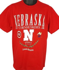 Vintage University Of Nebraska Cornhuskers Huskers Sweatshirt, Three Options Unisex T Shirt