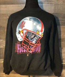 Vintage University Of Nebraska Tostitos Fiesta Bowl 1996 Ncaa Football Sweatshirt, Nebraska Football Sweatshirt