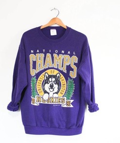 Vintage University Of Washington Huskies Rose Bowl 1991 Sweatshirt, Washington Huskies Rose Bowl 1991 Tshirt