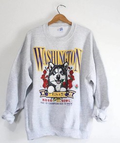 Vintage University Of Washington Huskies Rose Bowl 1992 Wash Shirt, Uw Basketball Hoodie College Student Gifts
