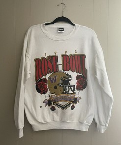 Vintage University Of Washington Huskies Rose Bowl 1993 Sweatshirt, Washington Basketball Team Fans