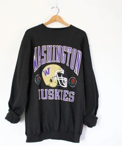 Vintage University Of Washington Huskies Rose Bowl Sweatshirt, Uw Huskies Hoodie