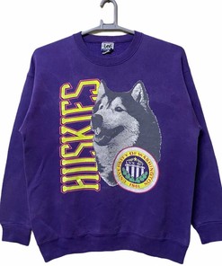 Vintage University Of Washington Huskies Sweatshirt, Washington Huskies Crewneck Sweatshirt