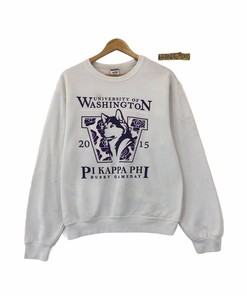 Vintage University Washington Huskies Sweatshirt Full Size
