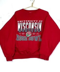 Vintage University of Wisconsin Badgers 1994 Rose Bowl NCAA Sweatshirt - 90s College Gear