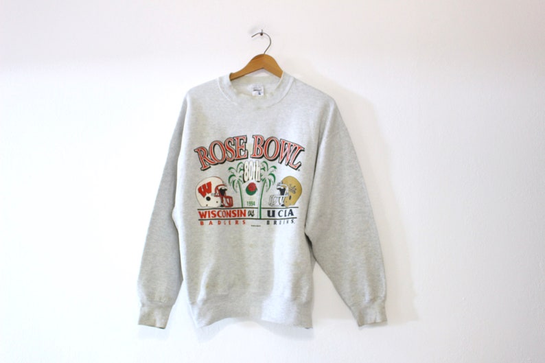 Vintage University of Wisconsin Badgers vs UCLA Bruins 1994 Rose Bowl Sweatshirt - NCAA Shirt Sweatshirt, Hoodie