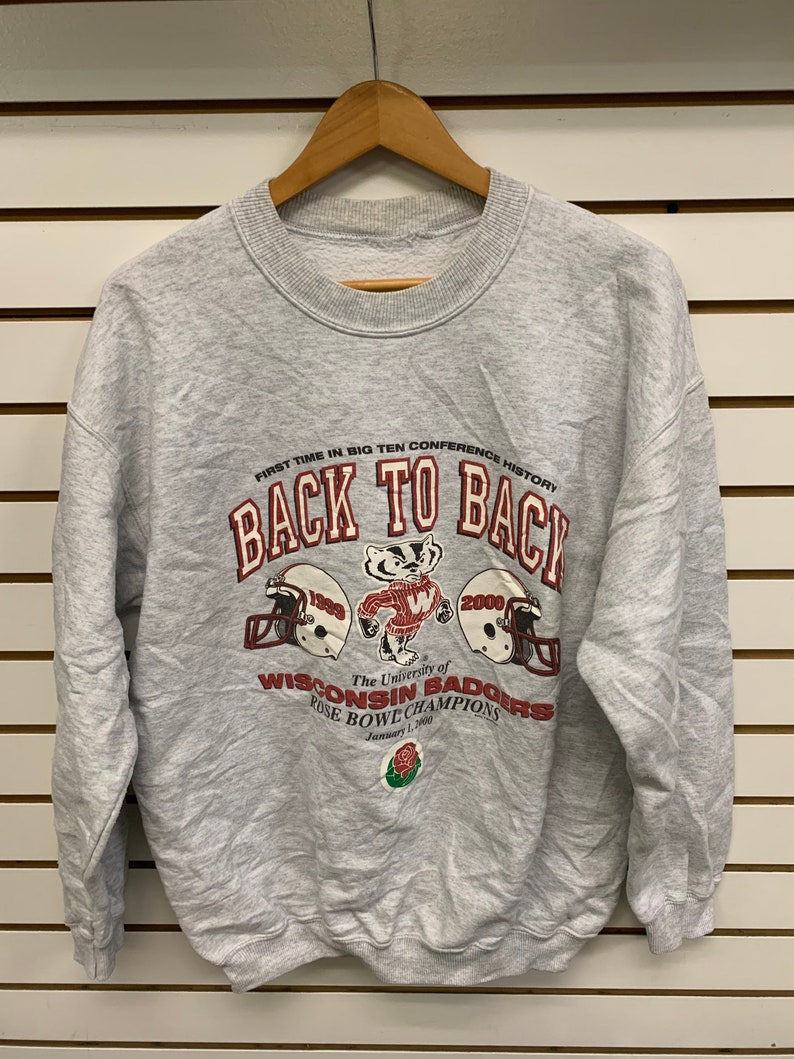 Vintage University of Wisconsin Shirt, Perfect Gift for NCAA Fans