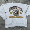 Vintage Uw Huskies Washington Heathered 1991 Champions Crewneck Sweater, Ncaa Washington Shirts