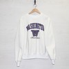 Vintage Washington Huskies Sweatshirt Crewneck Size Large 90S Ncaa Made Usa, Ncaa Washington Shirts