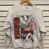 Vintage Wisconsin Badger State Pullover Sweatshirt - University Football Fan Apparel