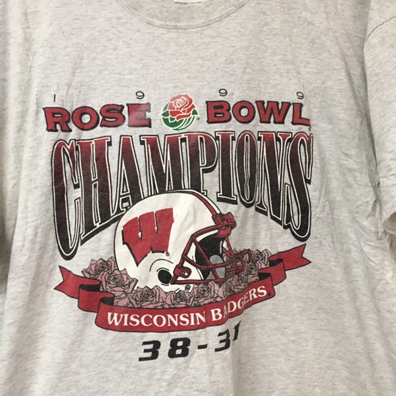 Vintage Wisconsin Badger State Pullover Sweatshirt - University Football Fan Gear - Image 2