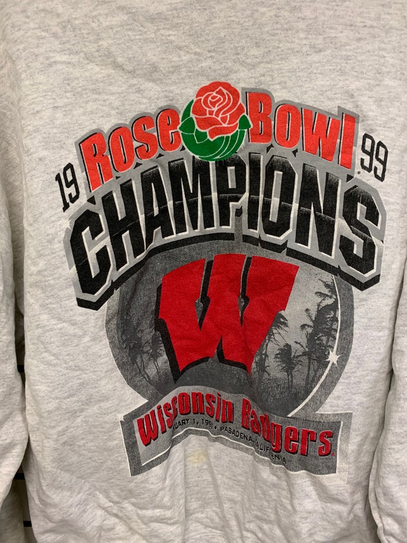 Vintage Wisconsin Badger State Pullover Sweatshirt for Football Fans - NCAA Gifts - Image 2