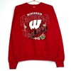 Vintage Wisconsin Badgers 1994 Rose Bowl Red Crewneck Sweatshirt - NCAA Fanwear