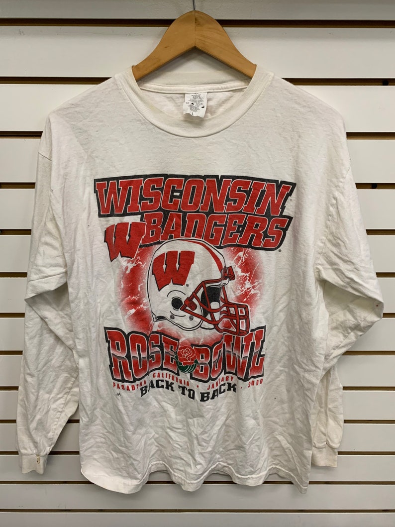 Vintage Wisconsin Badgers Back To Back Shirt, Perfect Gift for NCAA Fans