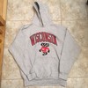 Vintage Wisconsin Badgers Hoodie - NCAA Football Fan Gear - 1990s Edition