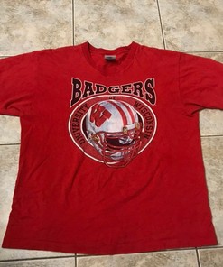 Vintage Wisconsin Badgers Pro Player Shirt, Perfect Gift for NCAA Fans