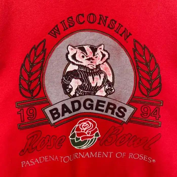 Vintage Wisconsin Badgers Super Bowl Sweatshirt - Perfect Gift for NCAA Fans - Image 2
