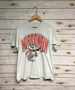 Vintage Wisconsin Badgers T-Shirt, Hoodie NCAA Gifts for Fans