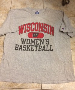 Vintage Wisconsin Badgers Women's Basketball Champion Shirt - NCAA Fashion for Fans