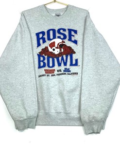 Vintage Wisconsin Badgers vs UCLA Bruins 1994 Rose Bowl Sweatshirt - NCAA Game Day Gear