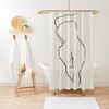 Vintage Women Illustration Shower Curtain | Waterproof Bath Curtain | Vintage Women Design