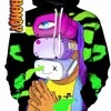 Virtual Reality Unisex All Over Print 3D Hoodie with VR Design
