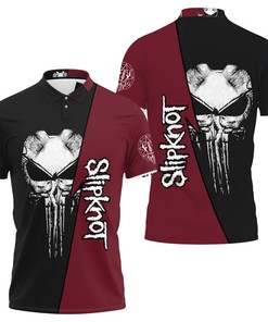 Wait and Bleed no more for this Slipknot Heavy Metal Band Skull 3D All Over Print Polo Shirt for fans