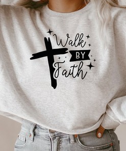 Walk by Faith Tee - Christian Jesus Sublimation Shirt