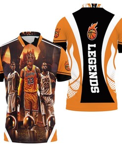 Walk in the Shoes of a King with NBA Legend King Lebron James 3D Polo Shirt Jersey All Over Print Shirt 3D T-Shirt