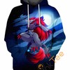 Walking In The Moonlight Abstract Hoodie 3D Print All Over