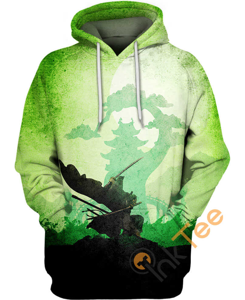 Wano No Zoro One Piece Hoodie 3D Print All Over