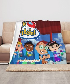 Warm and Cuddly Disney Little Einsteins Custom Name Throw Blanket - Perfect for Any Occasion